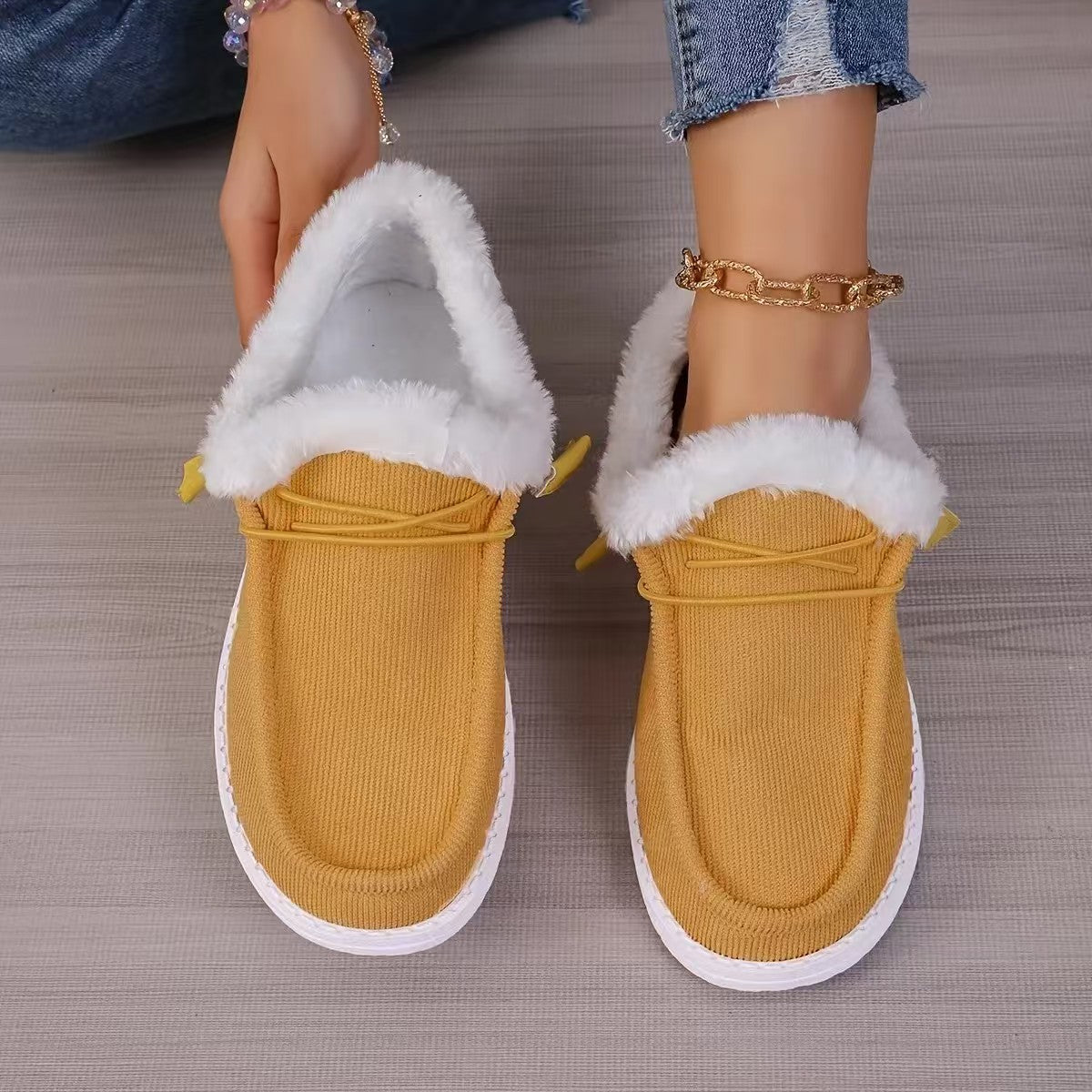 Women's Warm Plush-Lined Shoes