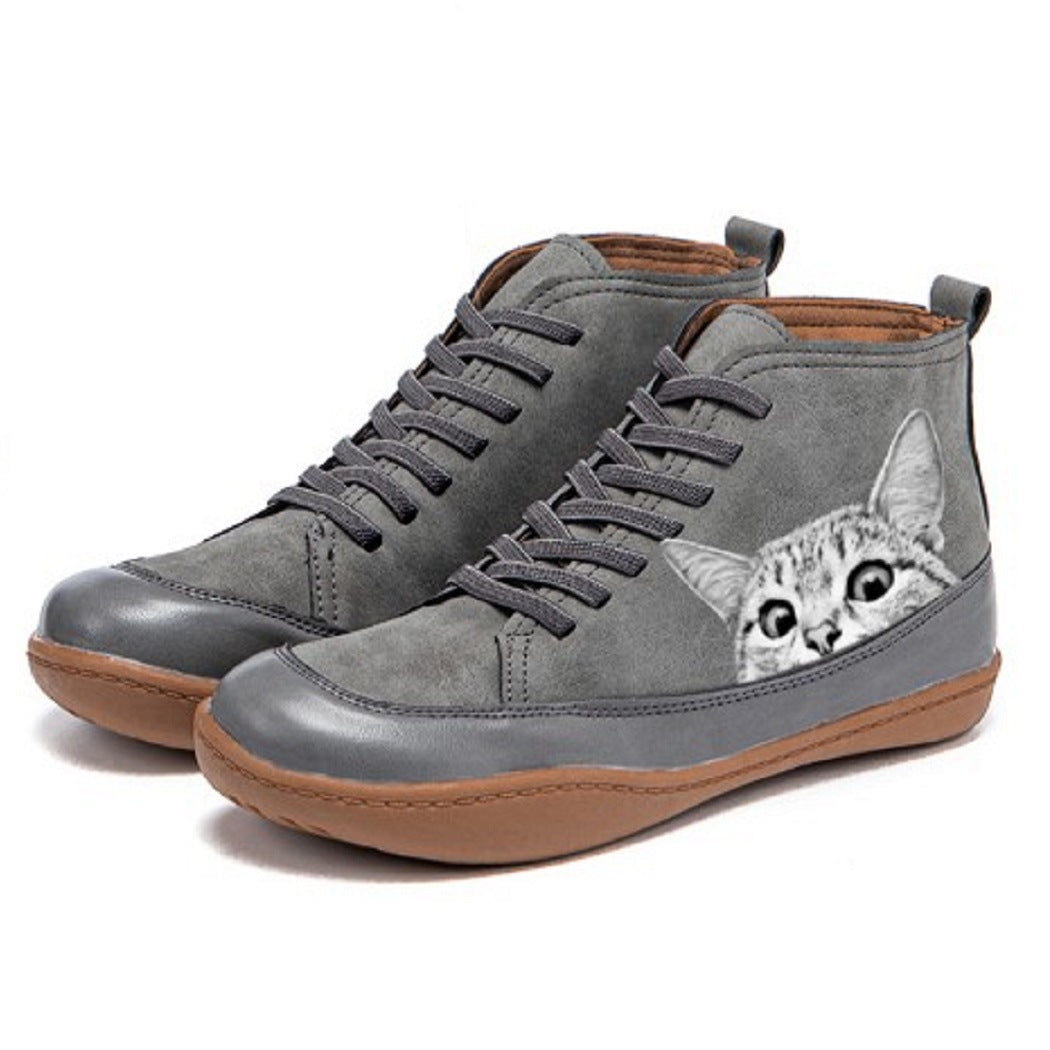 Women's Vintage Cat Boots