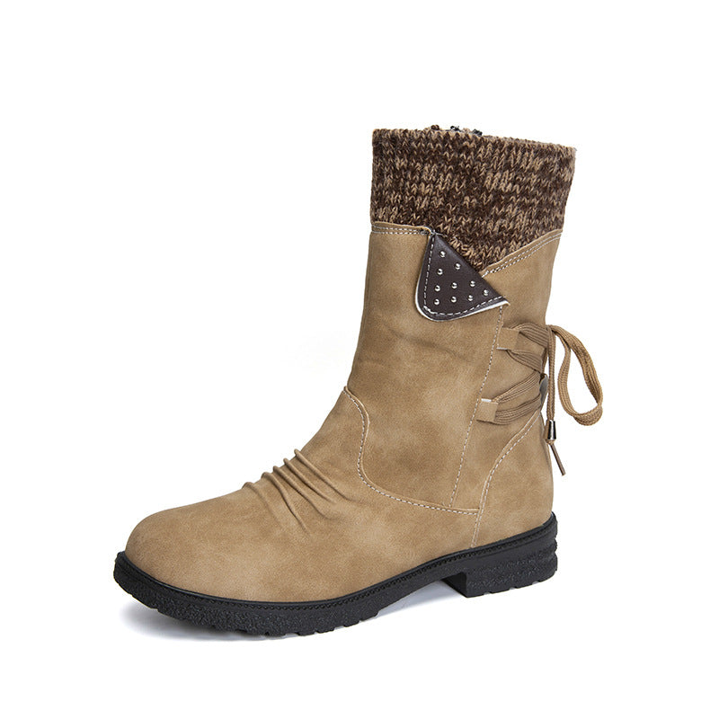 Women's Vintage Mid-Calf Boots