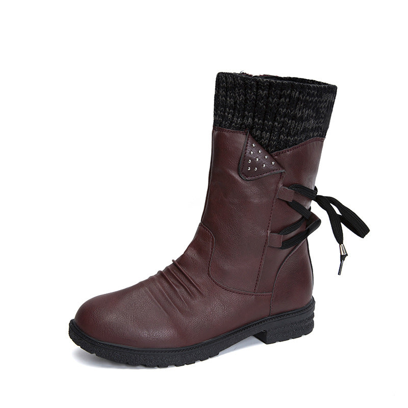 Women's Vintage Mid-Calf Boots