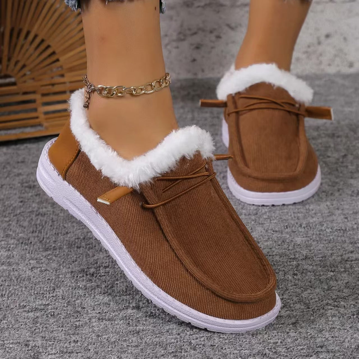 Women's Warm Plush-Lined Shoes