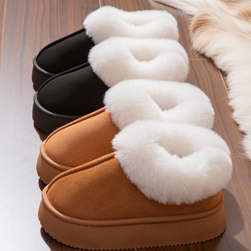Women's Plush-Lined Platform Snow Boots