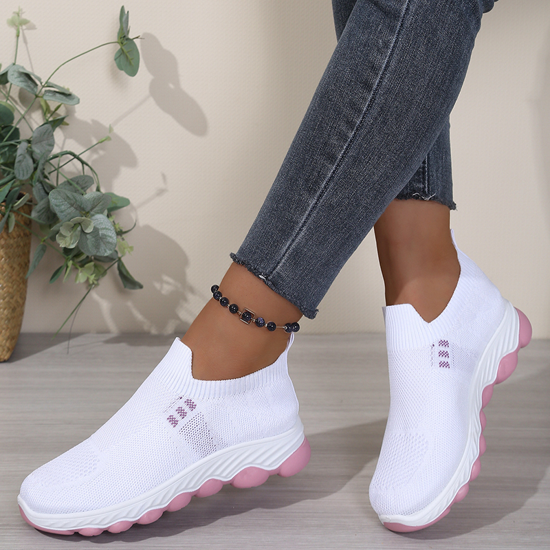 Women's Lightweight Slip-On Knit Sock Sneakers