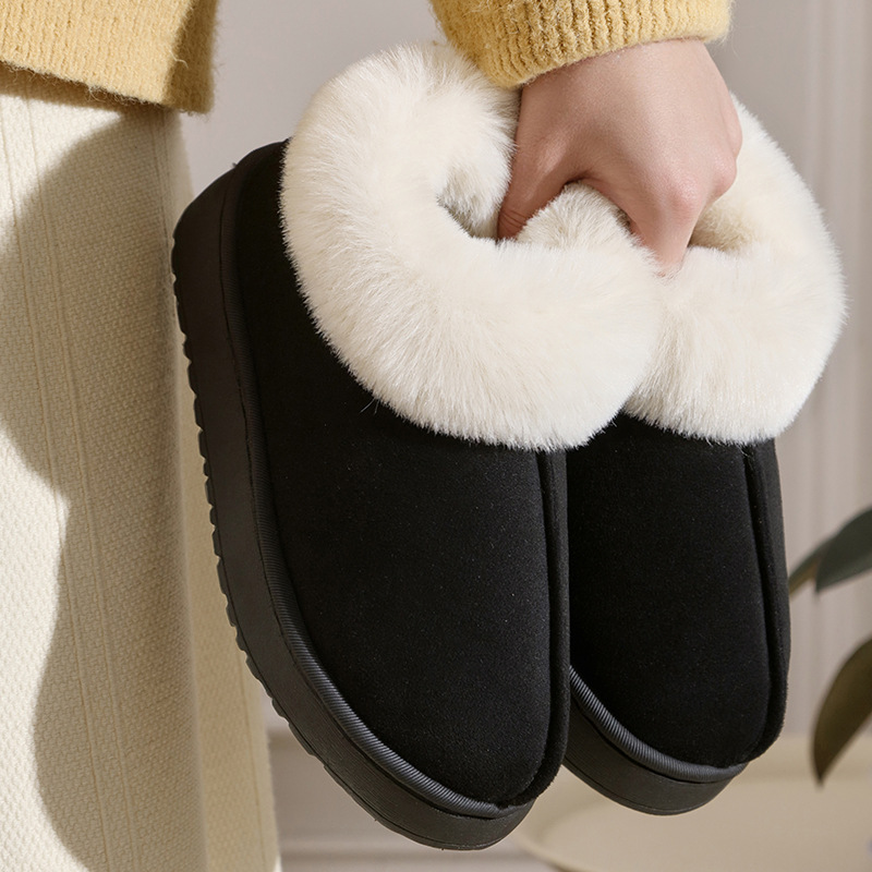 Women's Plush-Lined Platform Snow Boots