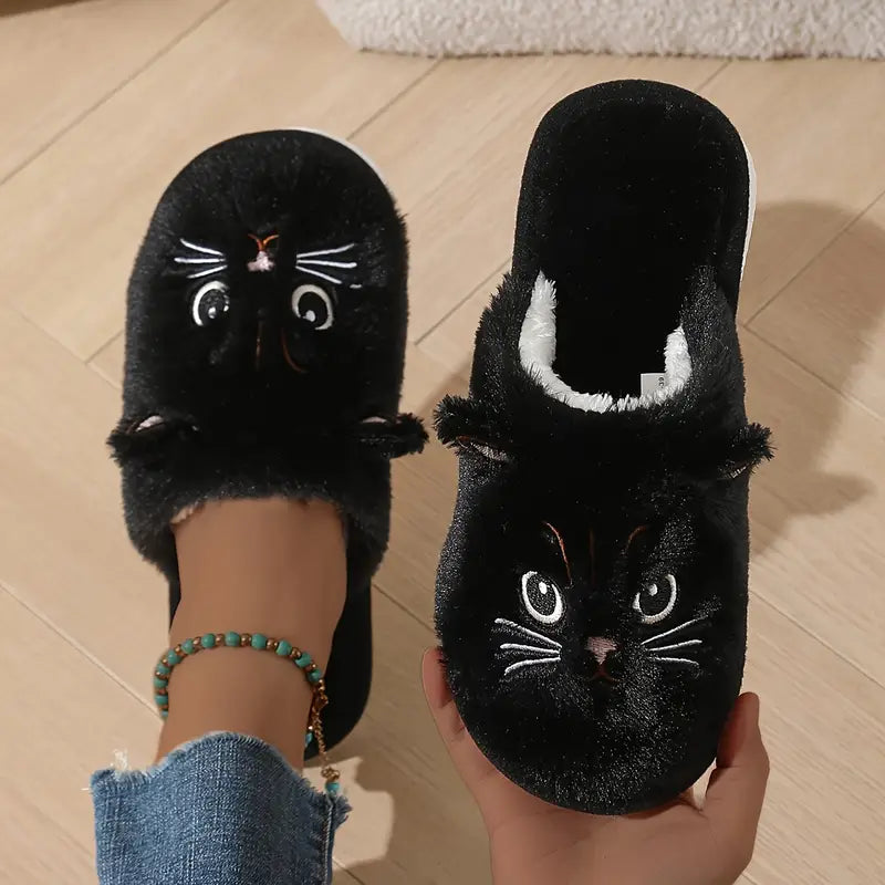 Women's Warm Cat Slippers