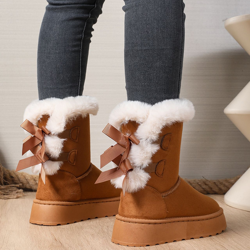 Women Thick Platform Winter Snow Boots